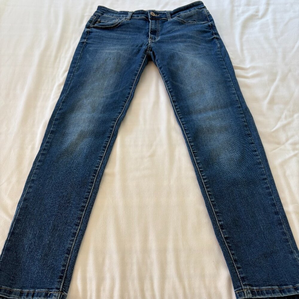 KanCan Skinny Jeans, Medium Wash Denim Blue
